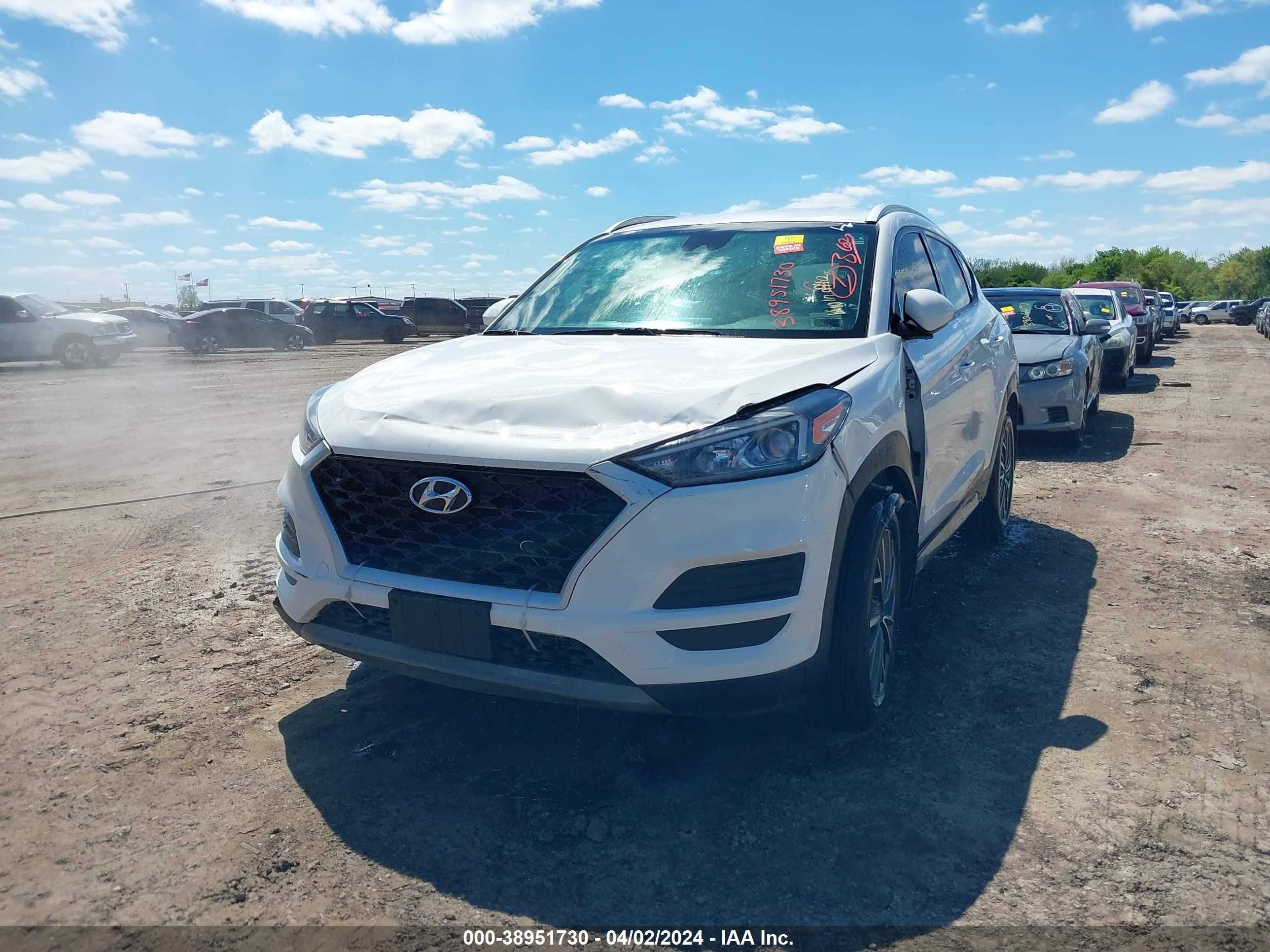 Photo 1 VIN: KM8J33AL4MU296981 - HYUNDAI TUCSON 