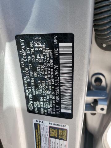 Photo 9 VIN: KM8J33AL5LU276978 - HYUNDAI TUCSON LIM 