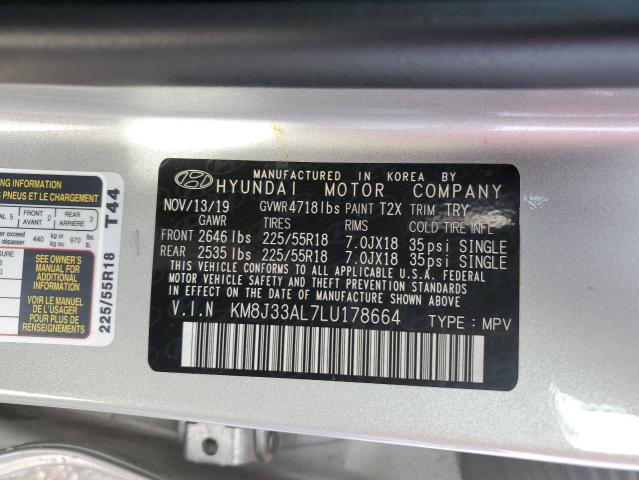 Photo 11 VIN: KM8J33AL7LU178664 - HYUNDAI TUCSON 