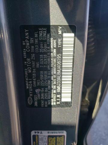 Photo 12 VIN: KM8J33AL8MU408195 - HYUNDAI TUCSON LIM 