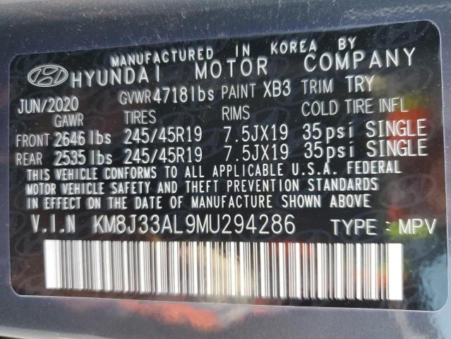 Photo 13 VIN: KM8J33AL9MU294286 - HYUNDAI TUCSON 