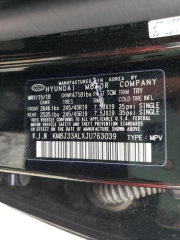 Photo 9 VIN: KM8J33ALXJU763039 - HYUNDAI TUCSON SPO 