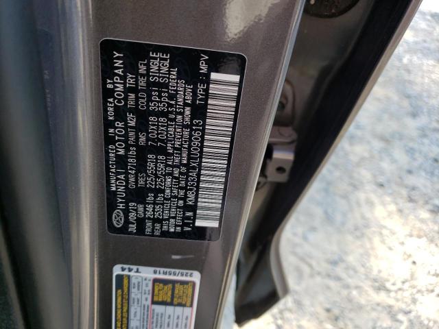 Photo 12 VIN: KM8J33ALXLU090613 - HYUNDAI TUCSON LIM 