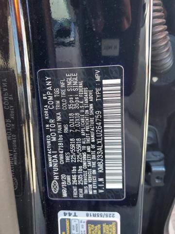 Photo 12 VIN: KM8J33ALXLU264759 - HYUNDAI TUCSON LIM 