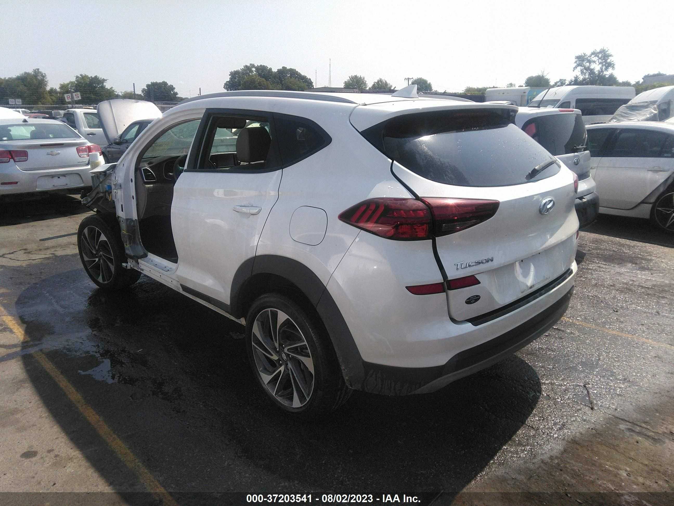 Photo 2 VIN: KM8J33ALXMU398365 - HYUNDAI TUCSON 