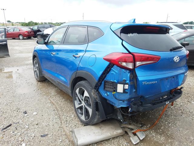 Photo 2 VIN: KM8J3CA20GU029994 - HYUNDAI TUCSON LIM 