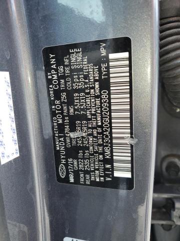 Photo 13 VIN: KM8J3CA20GU209380 - HYUNDAI TUCSON LIM 