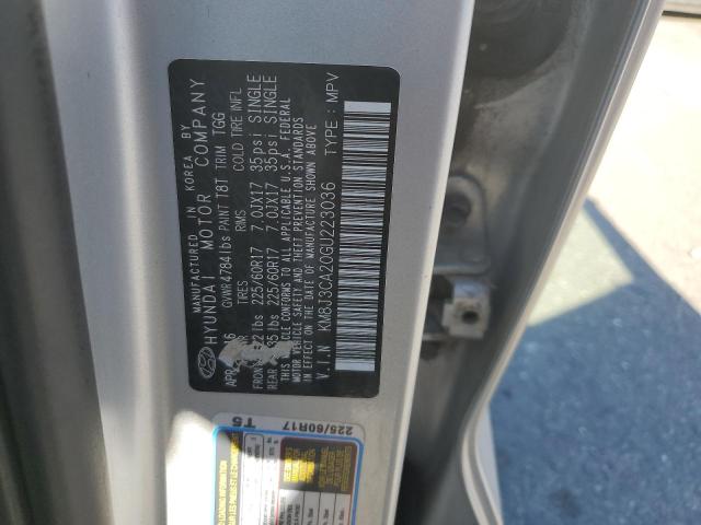 Photo 12 VIN: KM8J3CA20GU223036 - HYUNDAI TUCSON LIM 