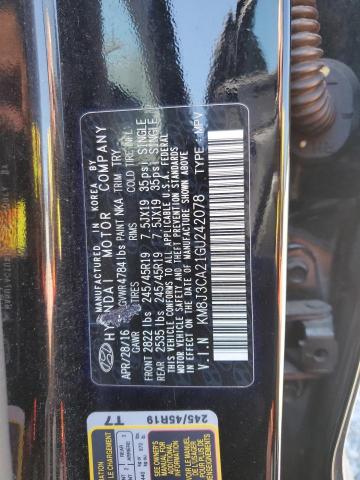 Photo 12 VIN: KM8J3CA21GU242078 - HYUNDAI TUCSON 