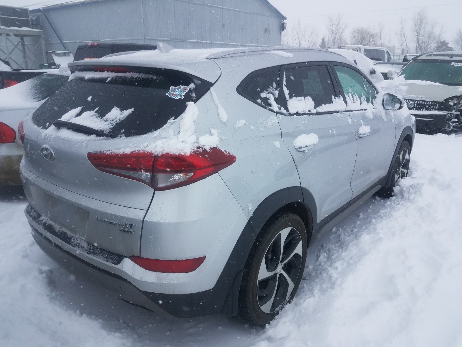 Photo 3 VIN: KM8J3CA22HU376535 - HYUNDAI TUCSON LIM 