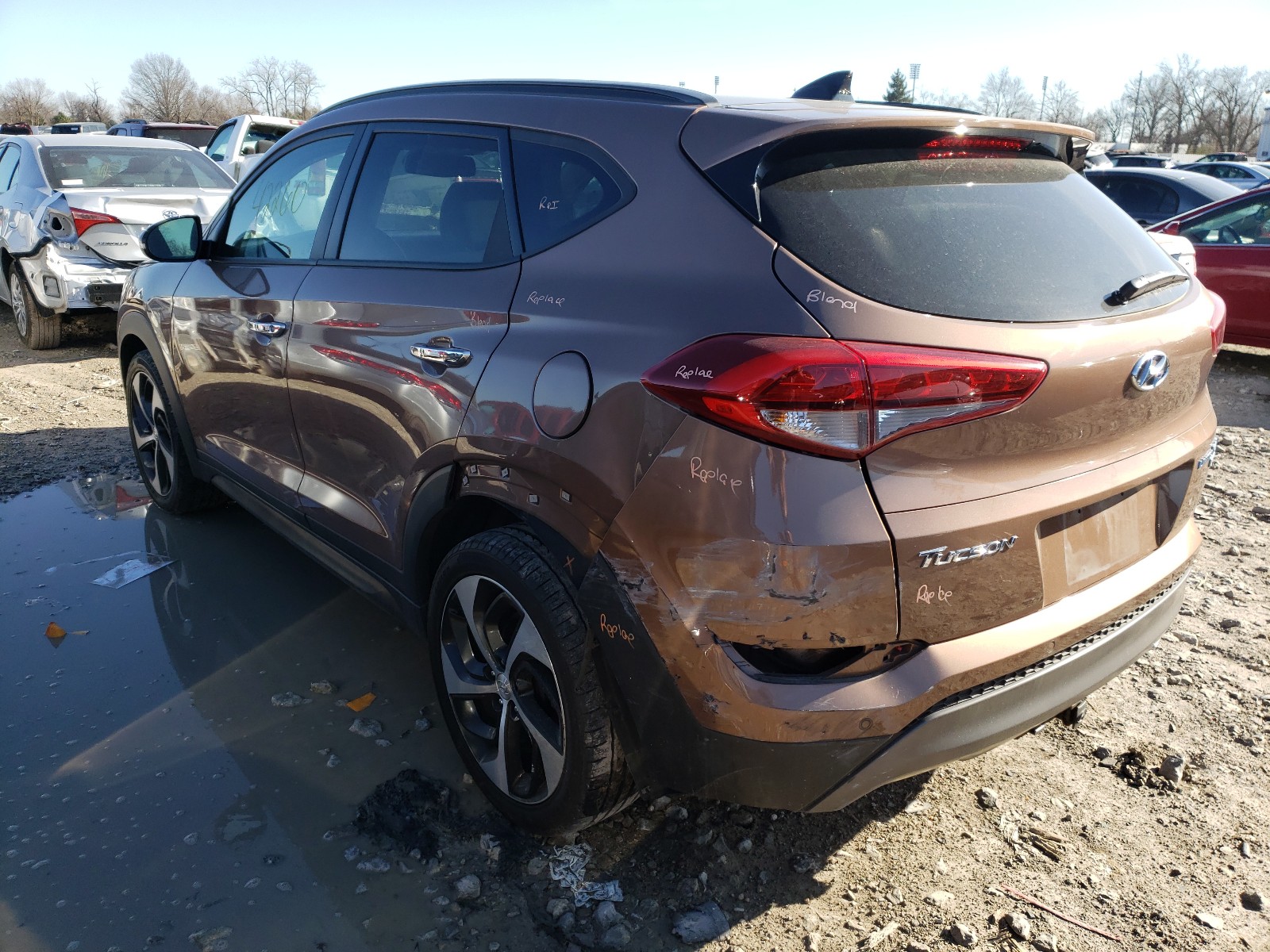 Photo 2 VIN: KM8J3CA23GU099103 - HYUNDAI TUCSON LIM 