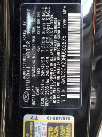 Photo 11 VIN: KM8J3CA23HU502675 - HYUNDAI TUCSON 