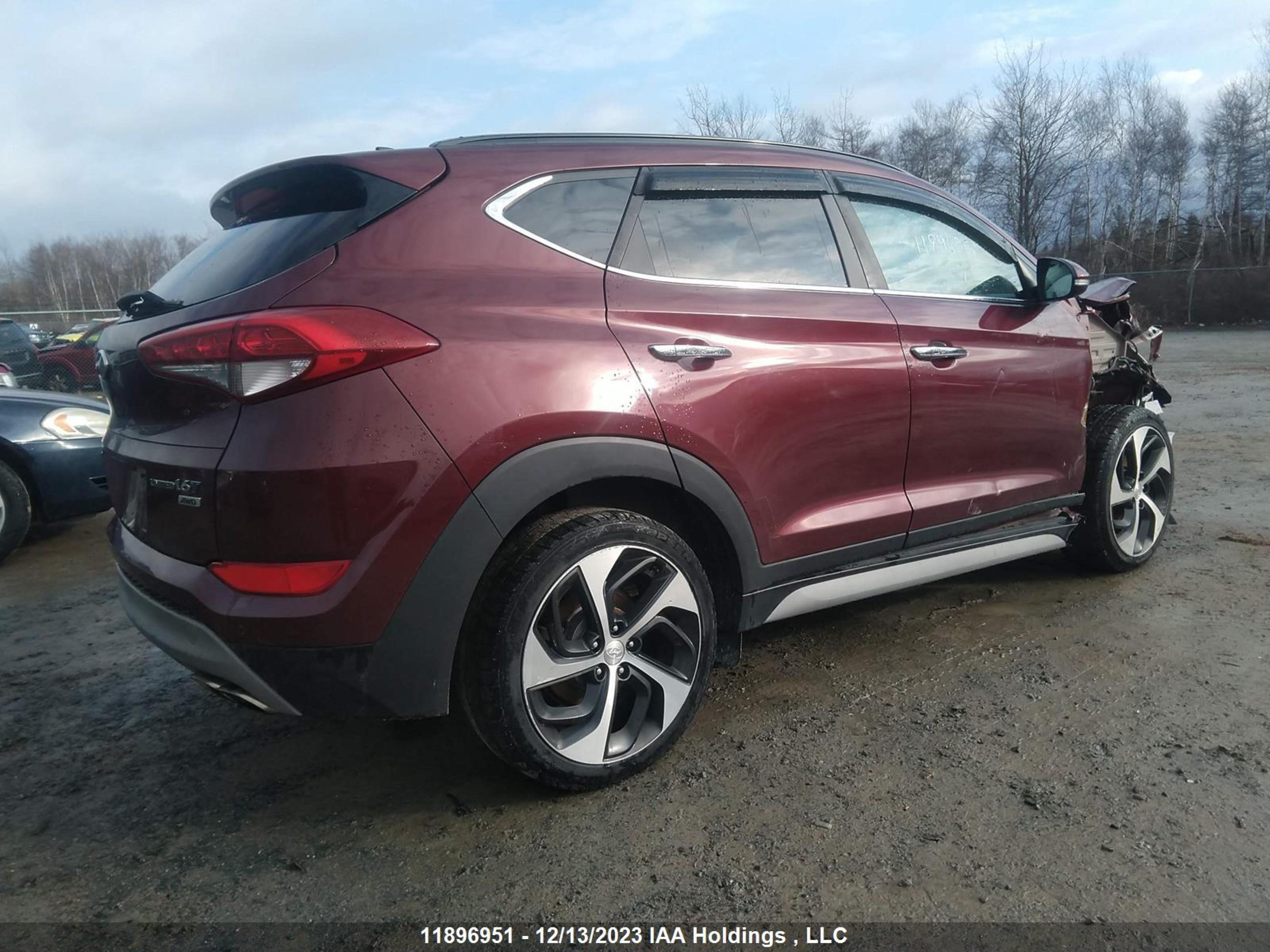 Photo 3 VIN: KM8J3CA24HU432572 - HYUNDAI TUCSON 