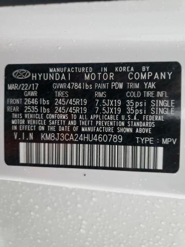 Photo 12 VIN: KM8J3CA24HU460789 - HYUNDAI TUCSON LIM 