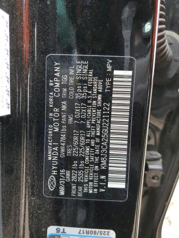 Photo 9 VIN: KM8J3CA25GU221122 - HYUNDAI TUCSON LIM 