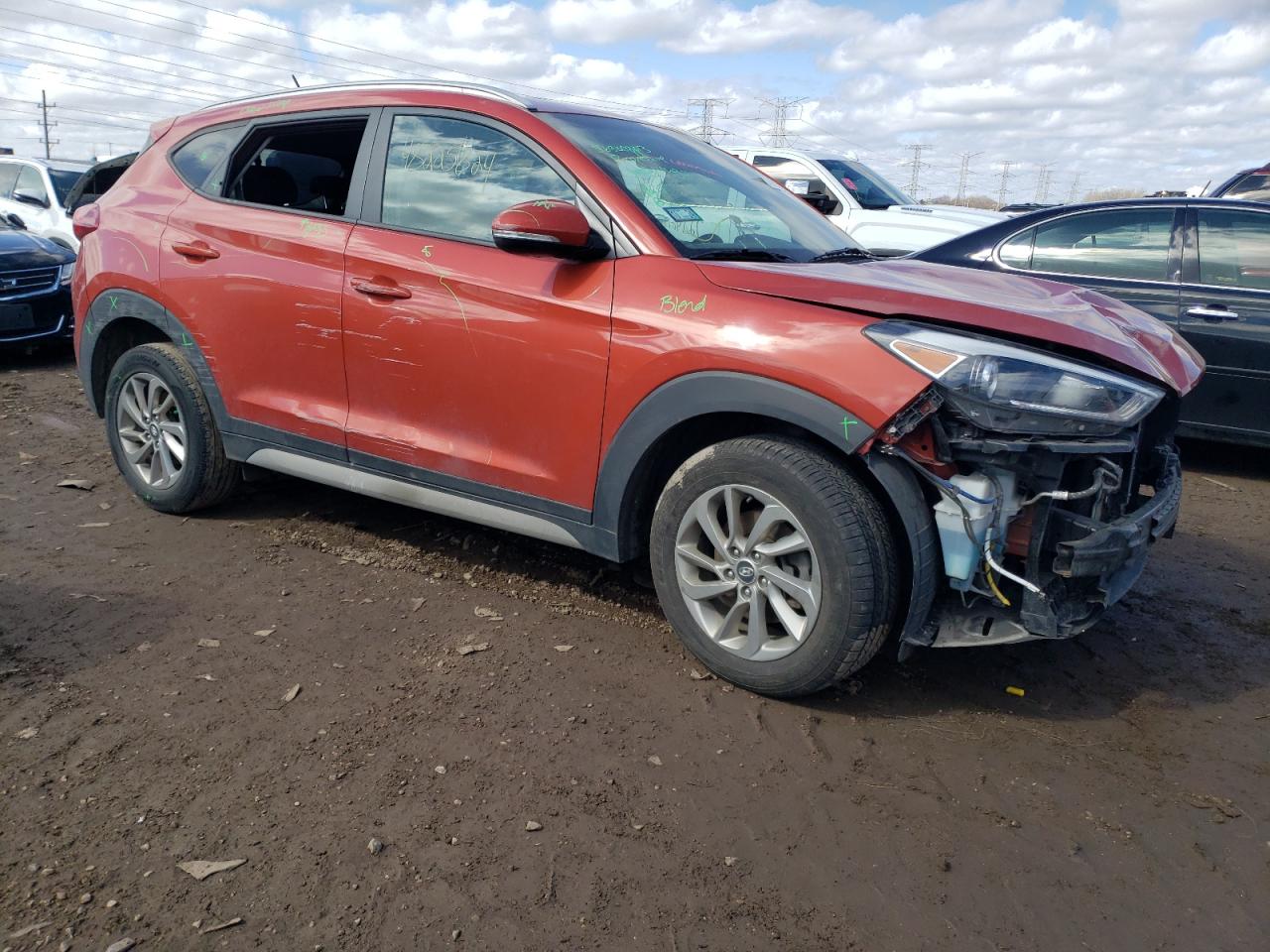 Photo 3 VIN: KM8J3CA25HU366629 - HYUNDAI TUCSON 