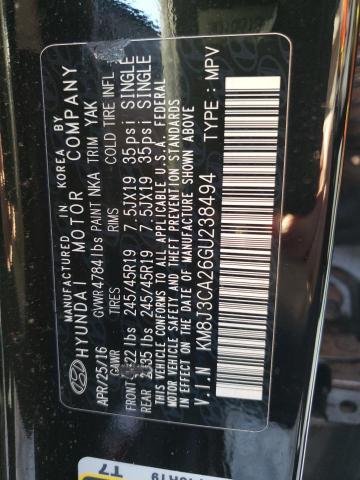 Photo 11 VIN: KM8J3CA26GU238494 - HYUNDAI TUCSON LIM 