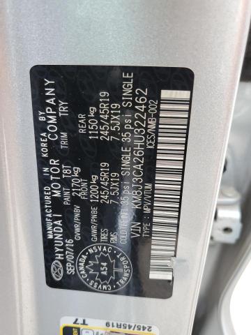 Photo 13 VIN: KM8J3CA26HU322462 - HYUNDAI TUCSON LIM 