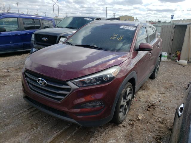 Photo 1 VIN: KM8J3CA27GU055914 - HYUNDAI TUCSON LIM 