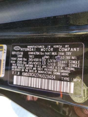 Photo 12 VIN: KM8J3CA27HU329484 - HYUNDAI TUCSON LIM 