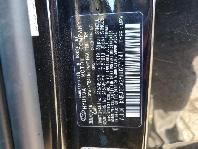 Photo 13 VIN: KM8J3CA28HU271241 - HYUNDAI TUCSON 