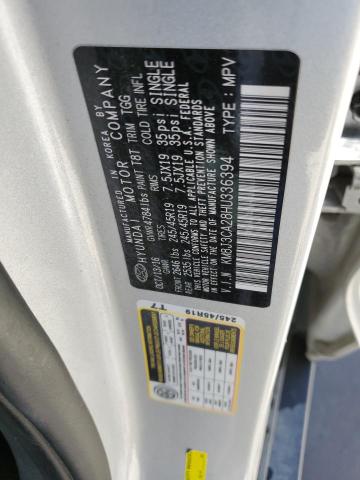 Photo 13 VIN: KM8J3CA28HU336394 - HYUNDAI TUCSON LIM 