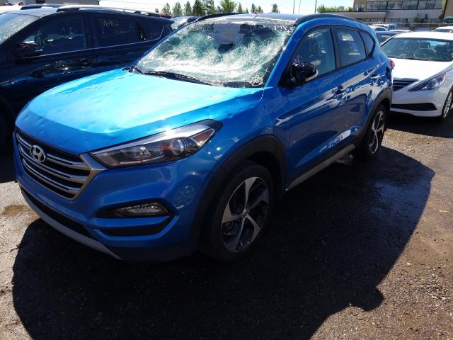 Photo 1 VIN: KM8J3CA28HU487123 - HYUNDAI TUCSON LIM 