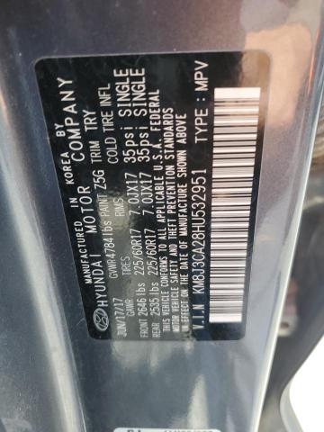 Photo 12 VIN: KM8J3CA28HU532951 - HYUNDAI TUCSON 