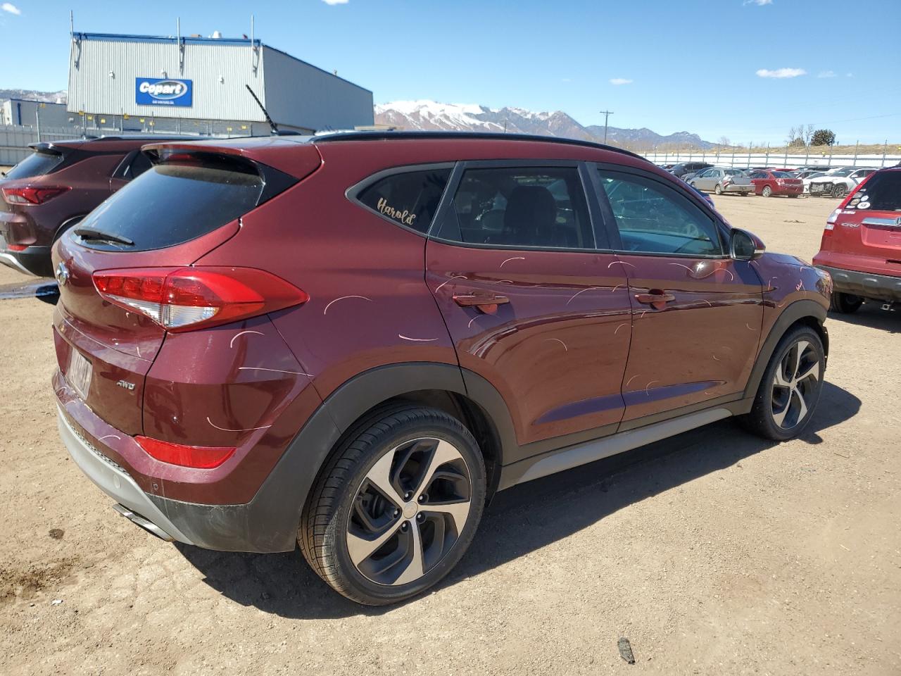 Photo 2 VIN: KM8J3CA28HU548793 - HYUNDAI TUCSON 