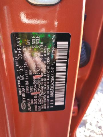 Photo 12 VIN: KM8J3CA29GU048172 - HYUNDAI TUCSON LIM 