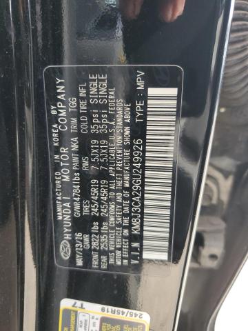 Photo 12 VIN: KM8J3CA29GU249926 - HYUNDAI TUCSON 