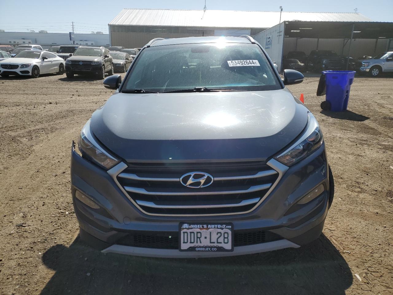 Photo 4 VIN: KM8J3CA29HU378993 - HYUNDAI TUCSON 