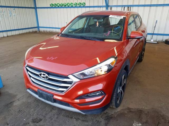 Photo 1 VIN: KM8J3CA29HU458312 - HYUNDAI TUCSON LIM 