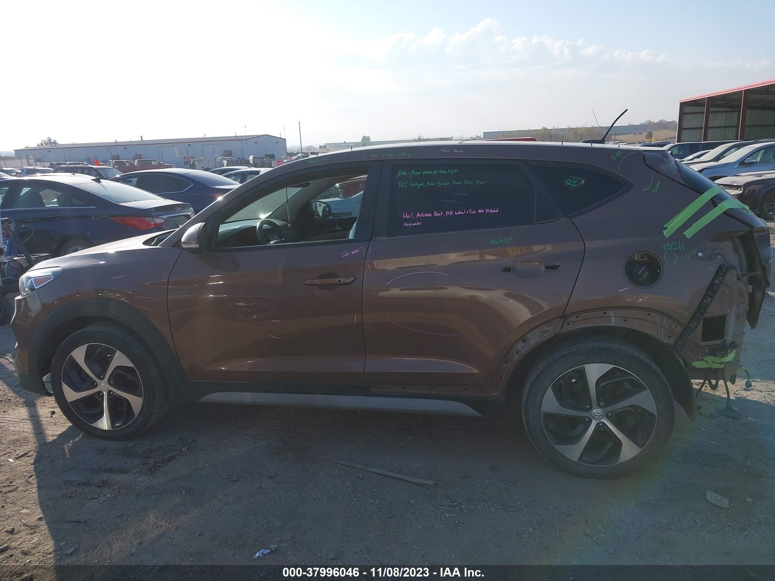 Photo 14 VIN: KM8J3CA29HU551735 - HYUNDAI TUCSON 