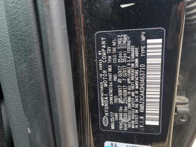 Photo 12 VIN: KM8J3CA40HU463710 - HYUNDAI TUCSON 