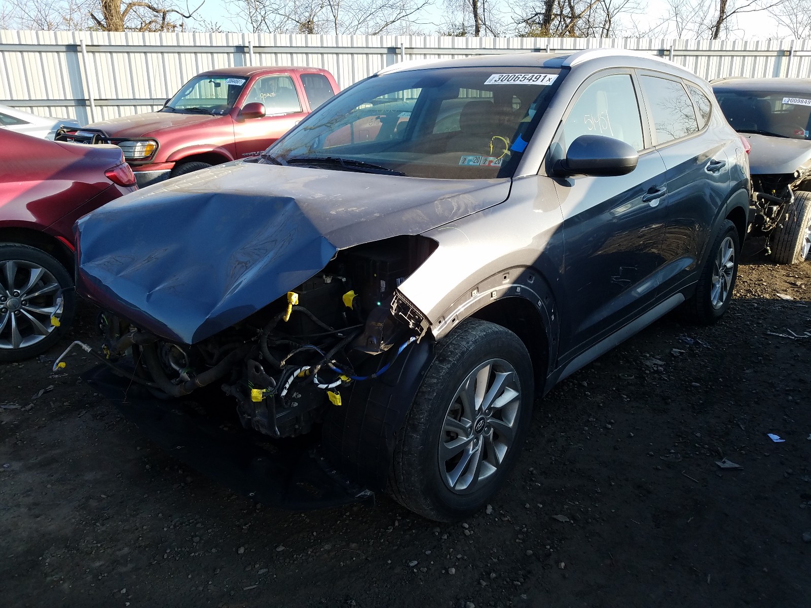 Photo 1 VIN: KM8J3CA40JU601235 - HYUNDAI TUCSON SEL 