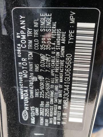 Photo 11 VIN: KM8J3CA41GU065680 - HYUNDAI TUCSON LIM 