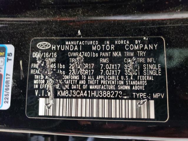 Photo 12 VIN: KM8J3CA41HU388273 - HYUNDAI TUCSON LIM 