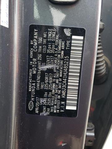 Photo 11 VIN: KM8J3CA41HU485215 - HYUNDAI TUCSON 