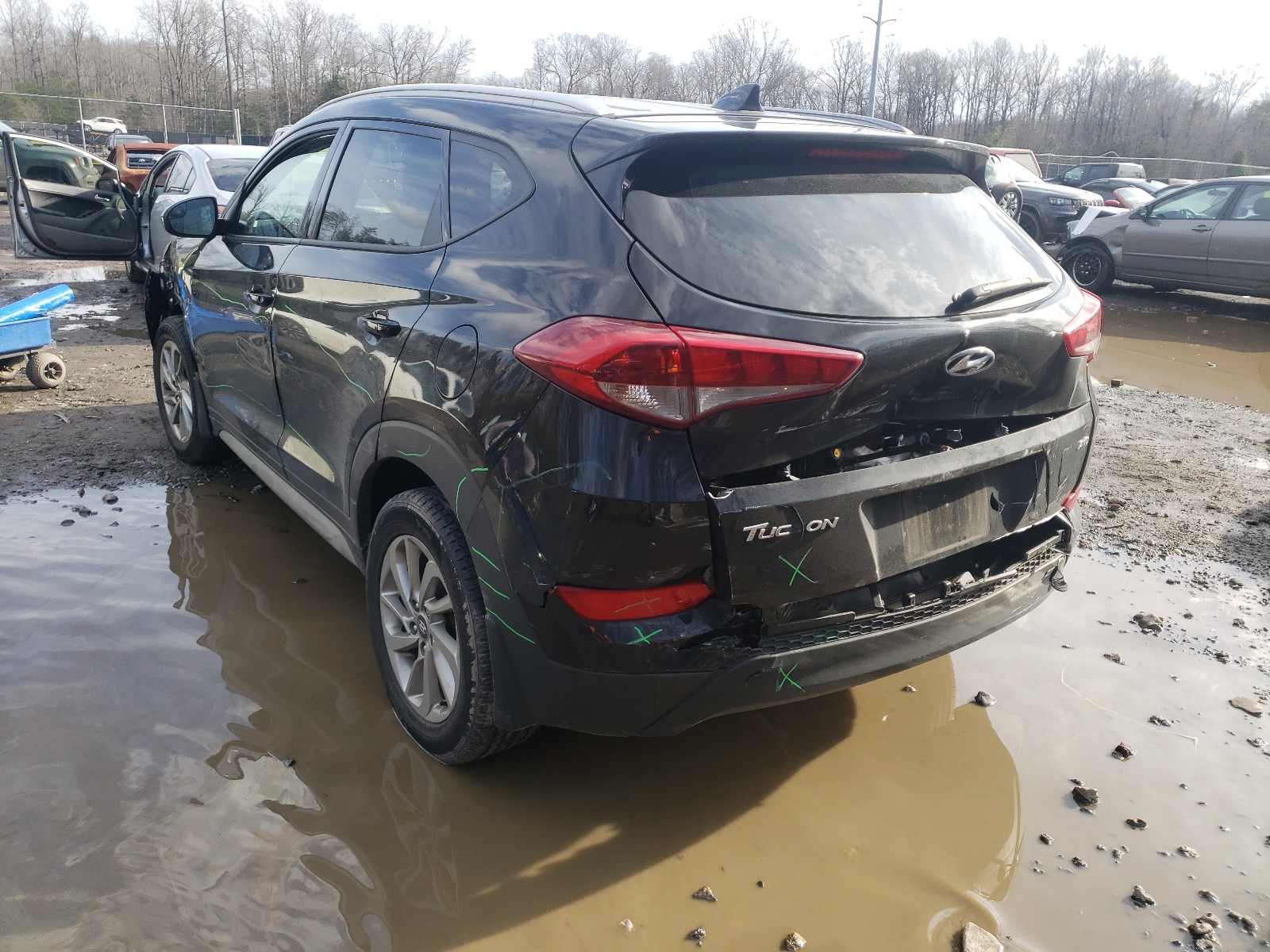 Photo 2 VIN: KM8J3CA42JU693464 - HYUNDAI TUCSON SEL 