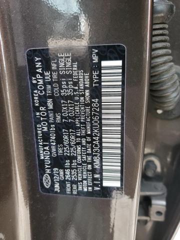 Photo 12 VIN: KM8J3CA42KU067284 - HYUNDAI TUCSON LIM 