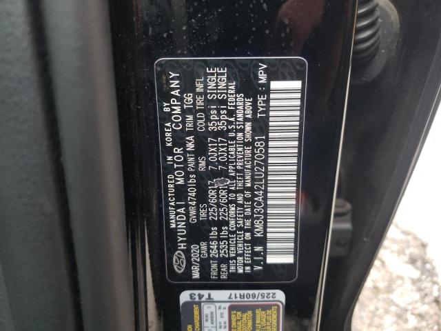 Photo 9 VIN: KM8J3CA42LU270581 - HYUNDAI TUCSON LIM 