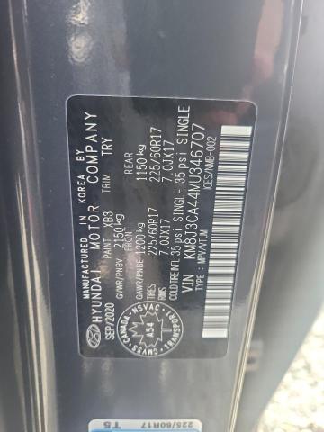 Photo 12 VIN: KM8J3CA44MU346707 - HYUNDAI TUCSON LIM 