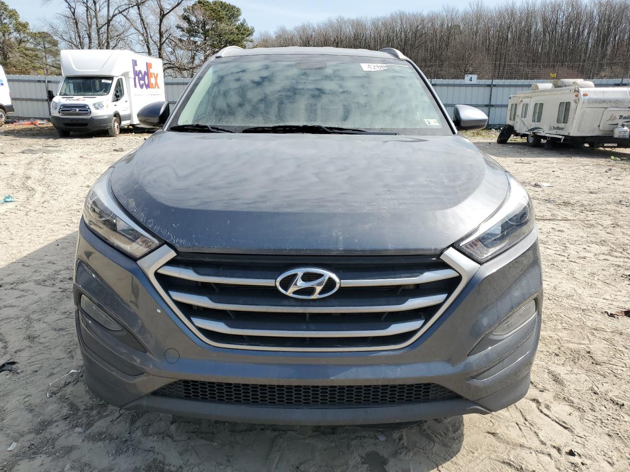 Photo 4 VIN: KM8J3CA45HU596205 - HYUNDAI TUCSON 