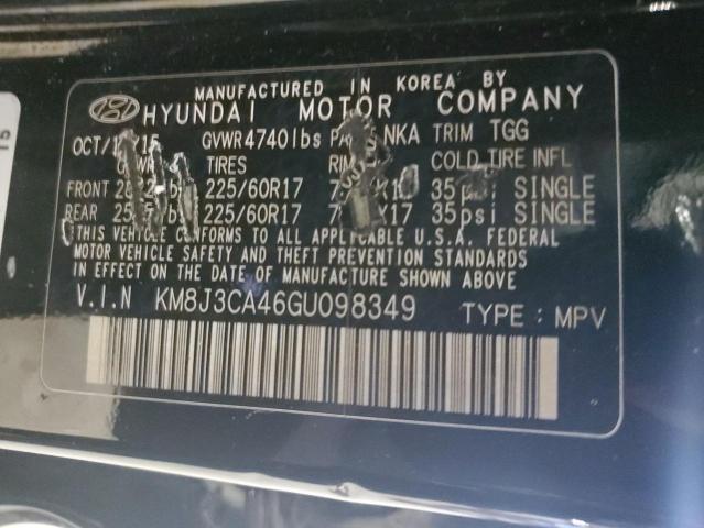 Photo 12 VIN: KM8J3CA46GU098349 - HYUNDAI TUCSON 