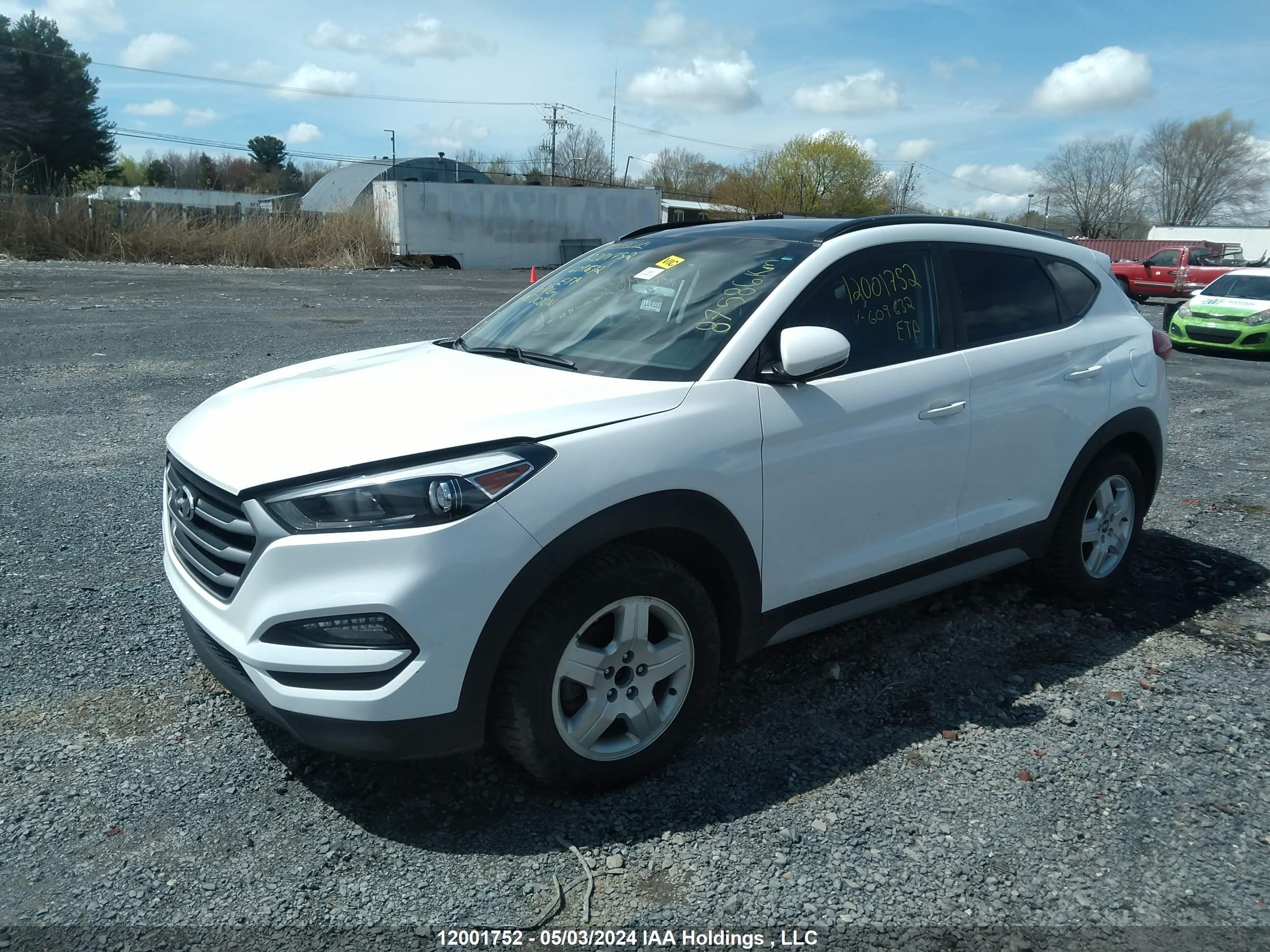 Photo 1 VIN: KM8J3CA46JU609632 - HYUNDAI TUCSON 