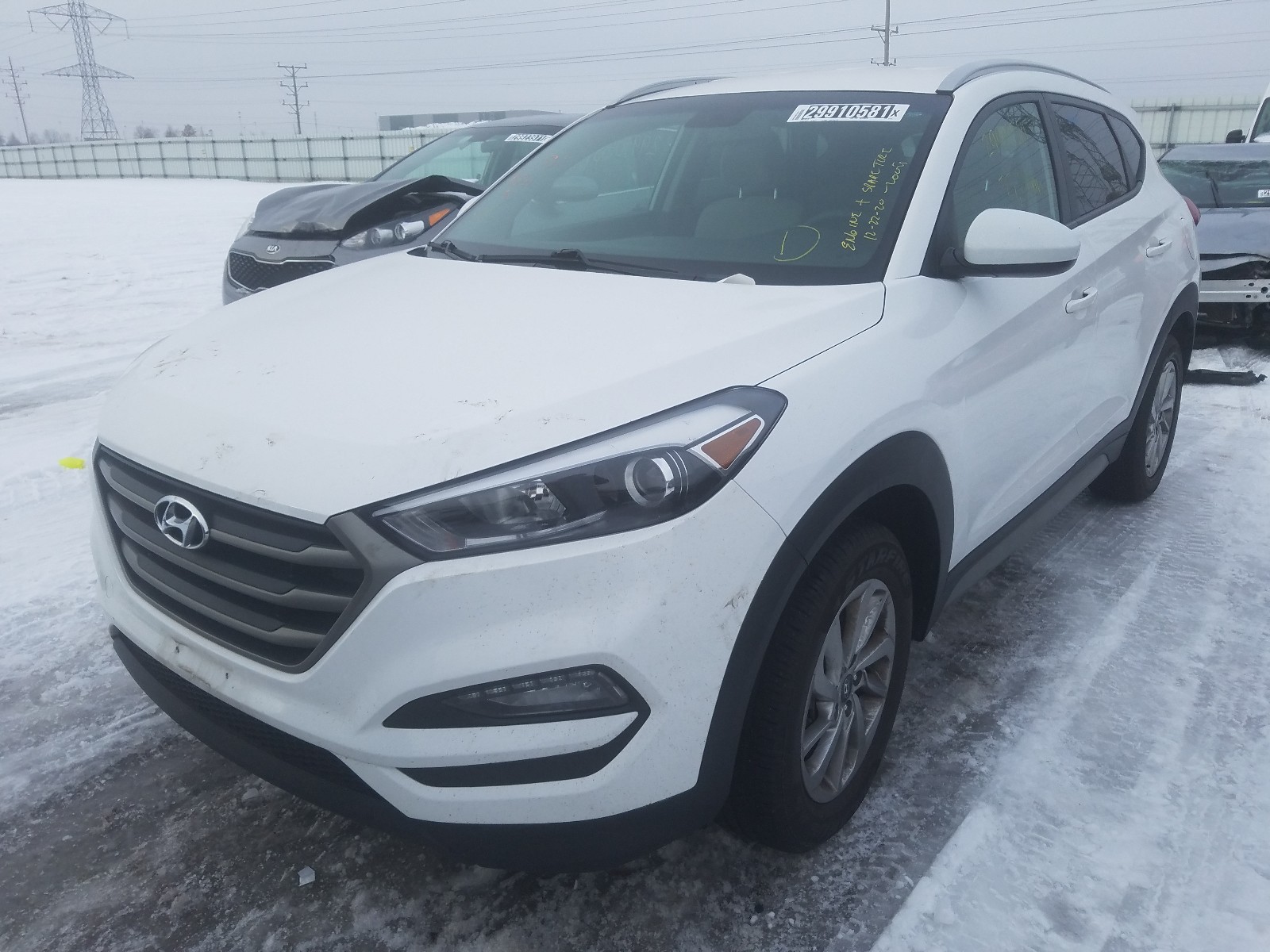 Photo 1 VIN: KM8J3CA46JU672293 - HYUNDAI TUCSON SEL 