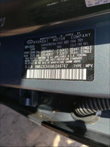 Photo 9 VIN: KM8J3CA46MU344747 - HYUNDAI TUCSON LIM 