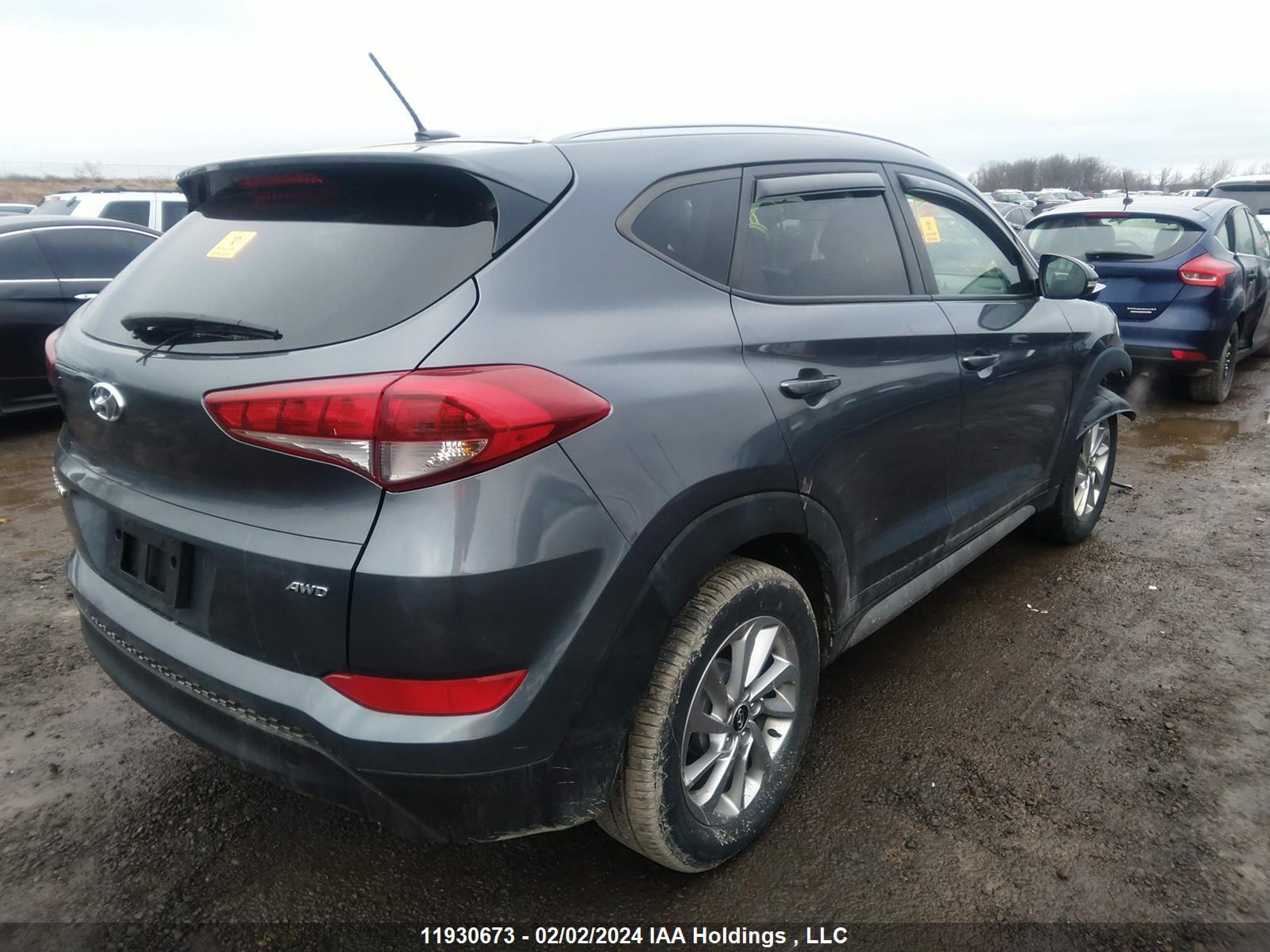 Photo 3 VIN: KM8J3CA47HU298108 - HYUNDAI TUCSON 