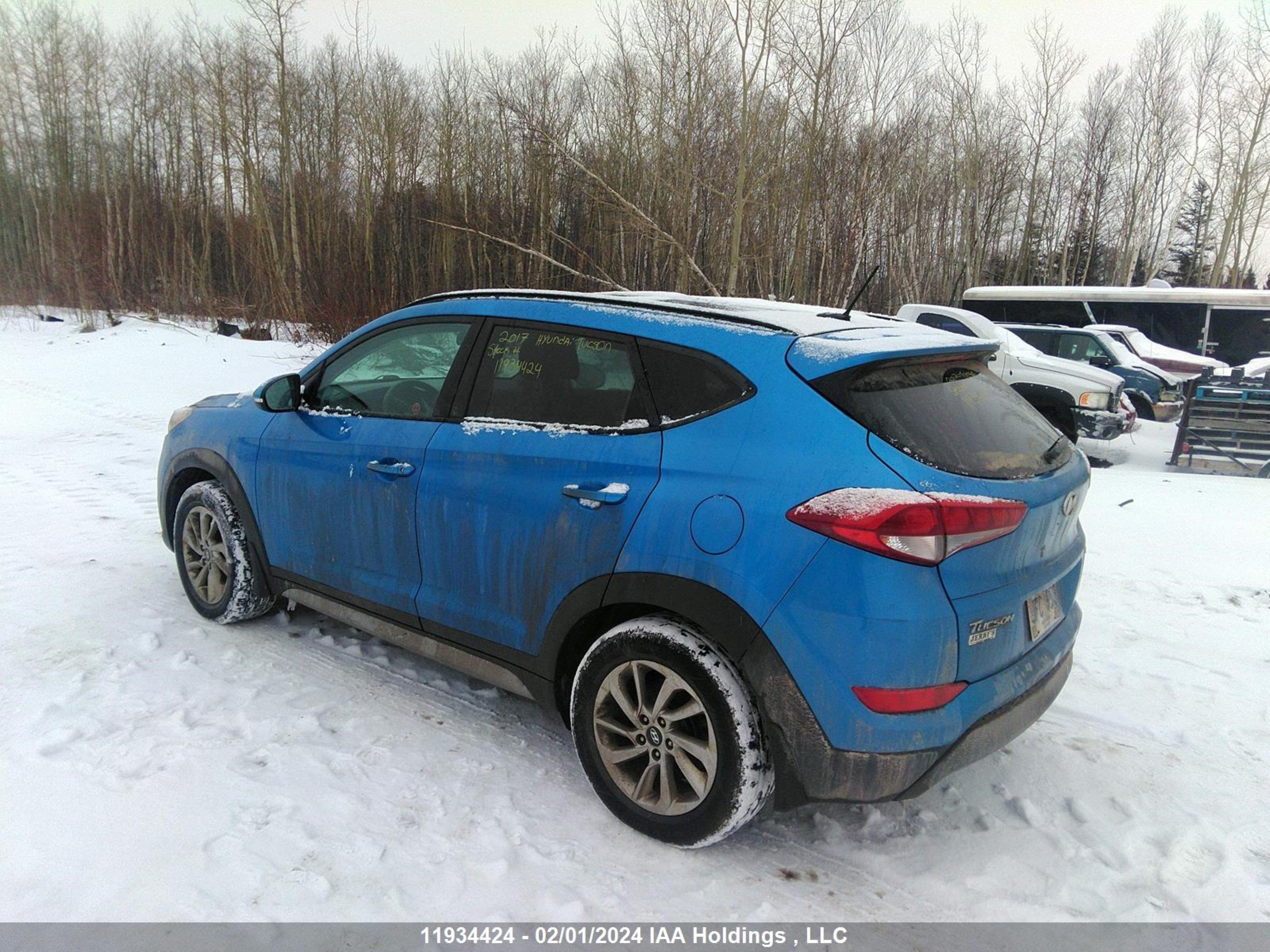 Photo 2 VIN: KM8J3CA47HU317207 - HYUNDAI TUCSON 